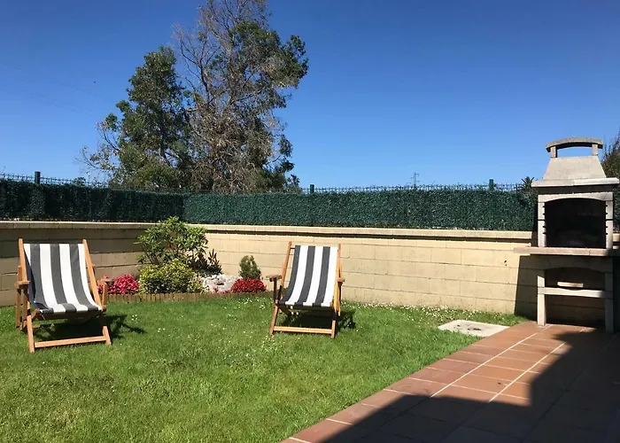 Con Jardín Privado Y Barbacoa A 5 Min Playas Apartamento Santander